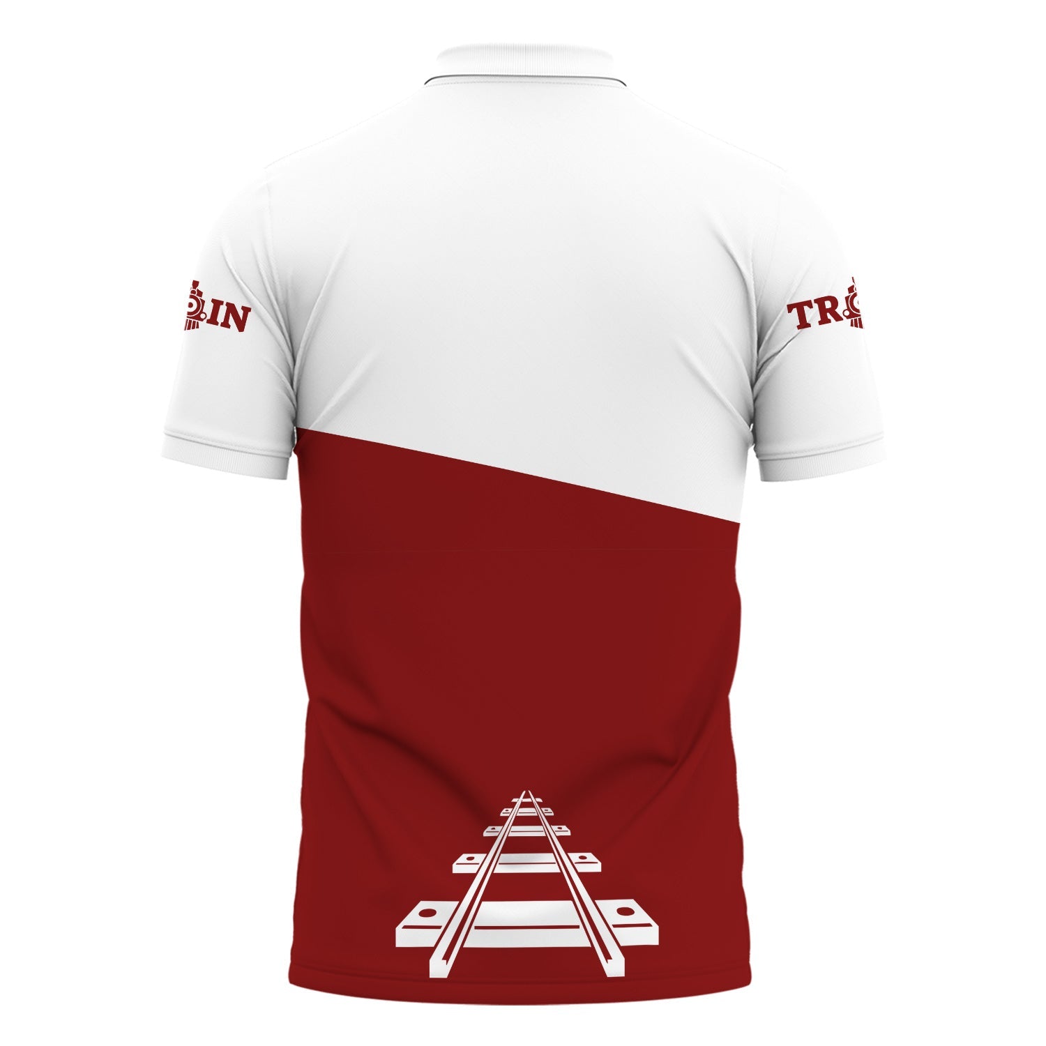 Railspirit Personalized Detroit & Mackinac Railroad Polo Shirt One Track Mind Unisex Train Shirt Gift Idea For Train Lover