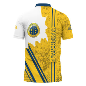 Railspirit Personalized Alaska Railroad Polo Shirt All Over Printed Unisex Shirt