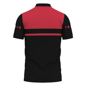 Railspirit Custom Name Canadian Pacific Kansas City Polo Shirt American Train Ticket CPKC Printed Shirt