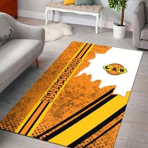 Railspirit Personalized Genesee & Wyoming Inc. Railroad Area Rug Vintage All Over Printed Rug