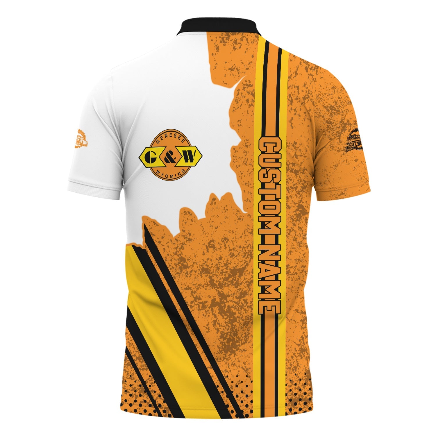 Railspirit Personalized Genesee & Wyoming Inc. Railroad Polo Shirt All Over Printed Unisex Shirt