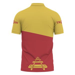 Railspirit Personalized Florida East Coast Railway Polo Shirt One Track Mind Unisex Train Shirt Gift Idea For Train Lover