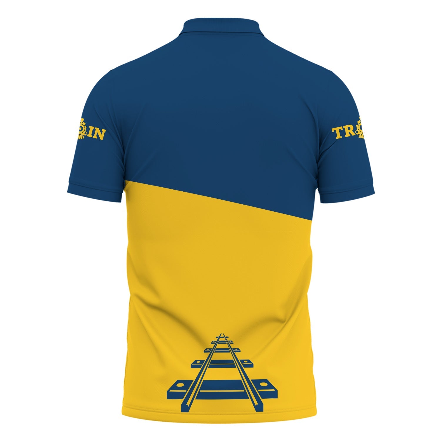 Railspirit Personalized Alaska Railroad Polo Shirt One Track Mind Unisex Train Shirt Gift Idea For Train Lover