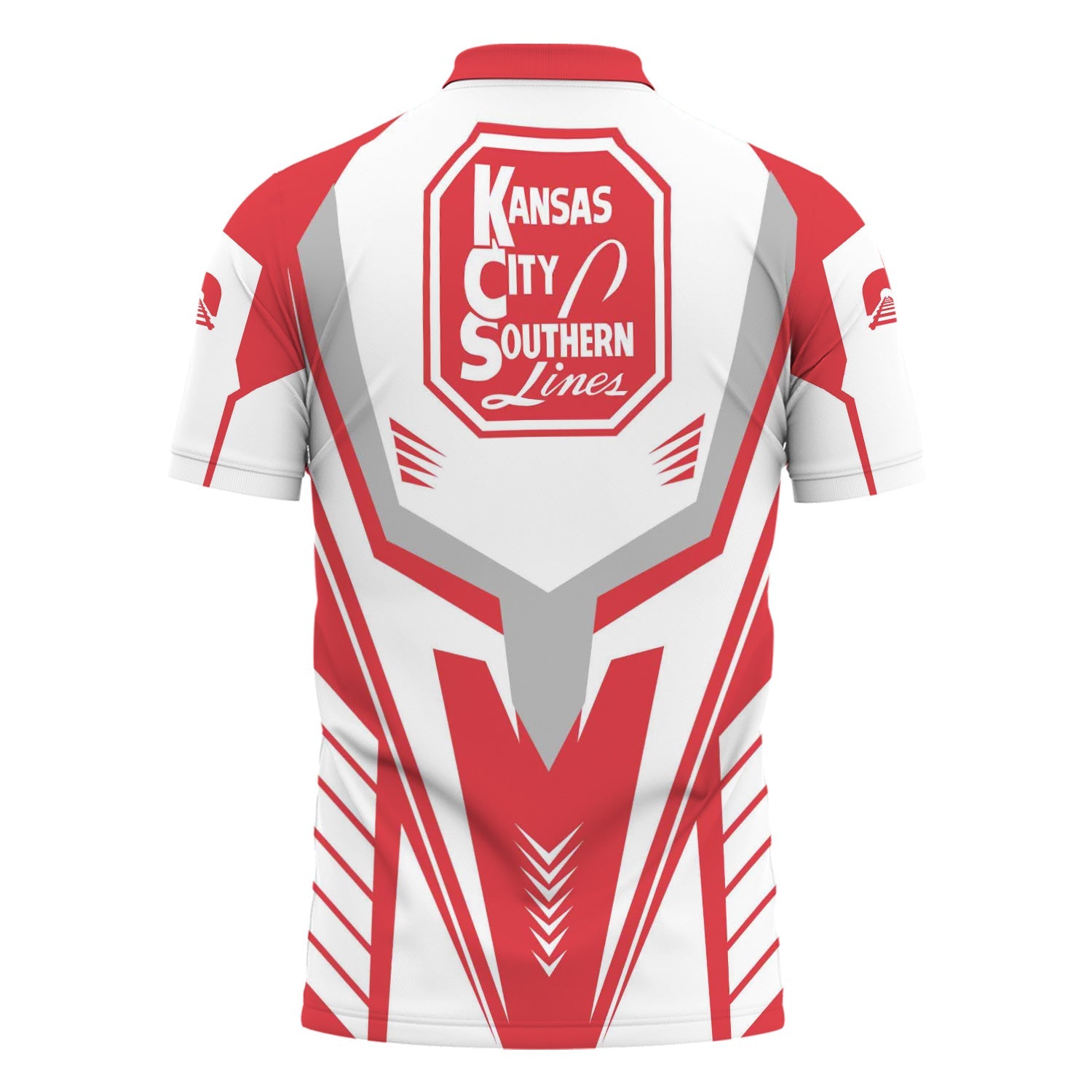 Railspirit Personalized Kansas City Southern Polo Shirt Workwear-Inspired with Custom Position Train Shirt