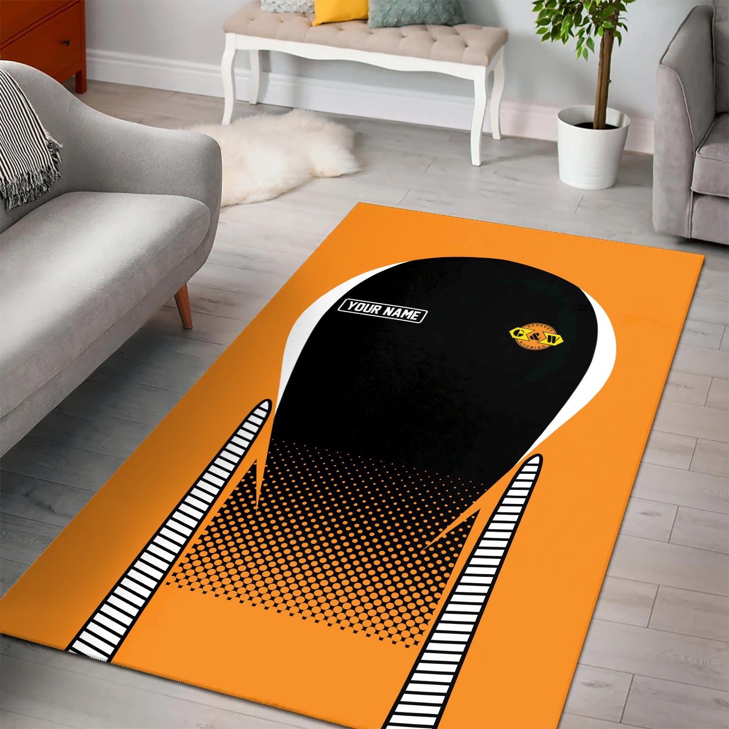 Railspirit Personalized Genesee & Wyoming Inc. Railroad Area Rug All Over Printed Rug