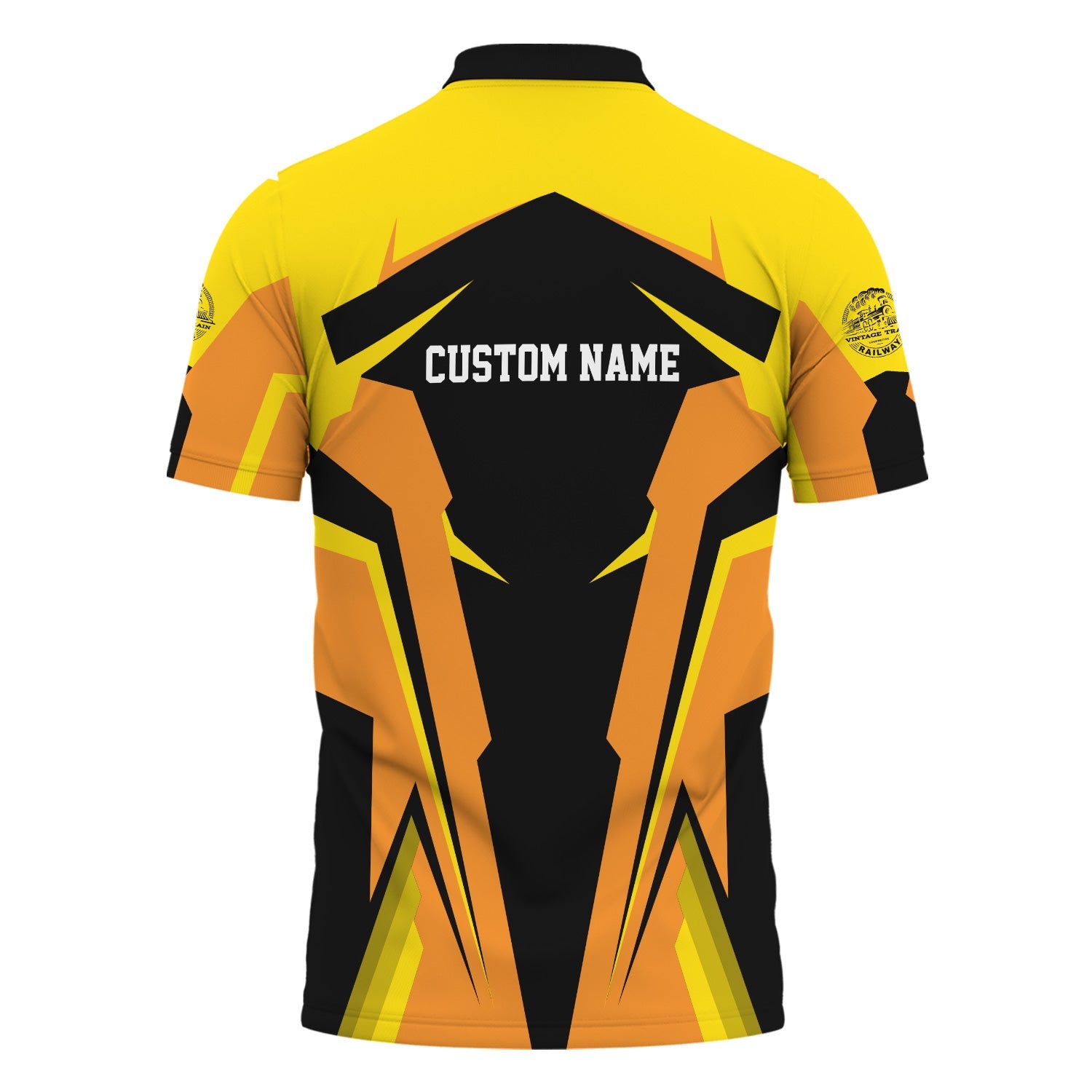 Railspirit Personalized Genesee & Wyoming Inc. Railroad Polo Shirt Strong Line Style Train Unisex Shirt All Over Print