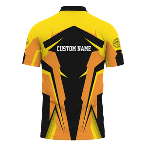 Railspirit Personalized Genesee & Wyoming Inc. Railroad Polo Shirt Strong Line Style Train Unisex Shirt All Over Print