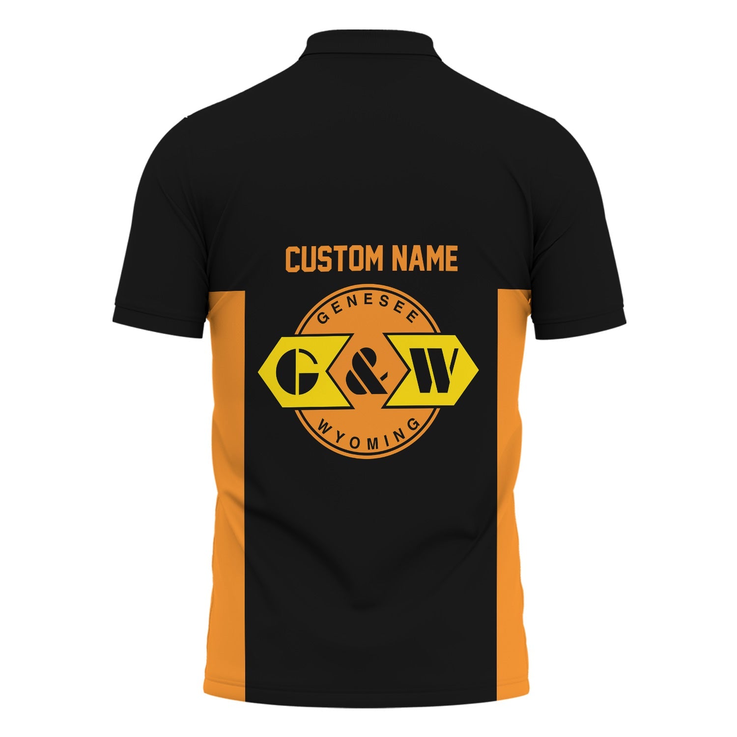 Railspirit Custom Name Genesee & Wyoming Inc. Railroad Polo Shirt Yes I Need All Those Train Printed Shirt