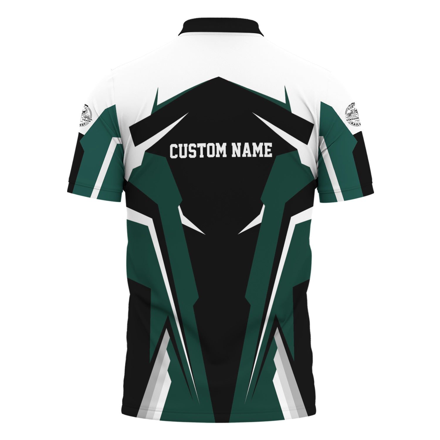 Railspirit Personalized Great Western Railway Polo Shirt Strong Green Line Style Shirt Gift Idea For Train Lover