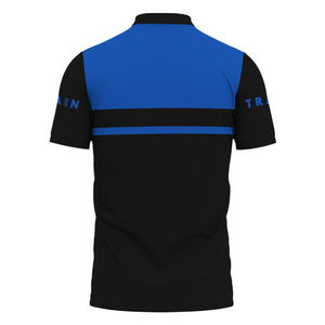 Railspirit Custom Name Conrail Railroad Polo Shirt American Train Ticket Printed Shirt