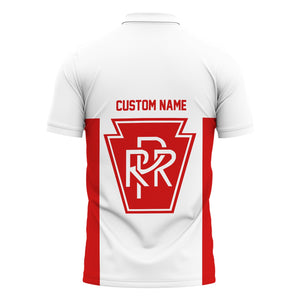 Railspirit Custom Name Pennsylvania Railroad Polo Shirt Yes I Need All Those Train Printed Shirt