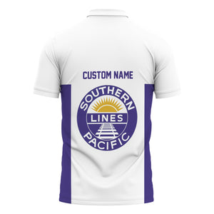 Railspirit Custom Name Southern Pacific Railroad Polo Shirt Yes I Need All Those Train Printed Shirt