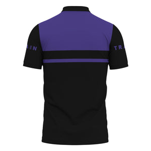 Railspirit Custom Name Southern Pacific Railroad Polo Shirt American Train Ticket Printed Shirt