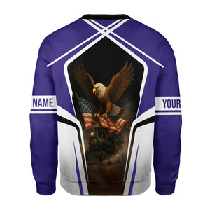 Railspirit Personalized Southern Pacific Railroad Sweatshirt American Eagle Vintage Train Shirt