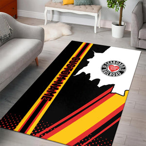 Railspirit Personalized Seaboard Air Line Railroad Area Rug Vintage All Over Printed Rug