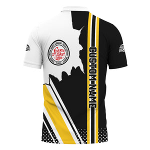 Railspirit Personalized Atlantic Coast Line Railroad Polo Shirt All Over Printed Unisex Shirt