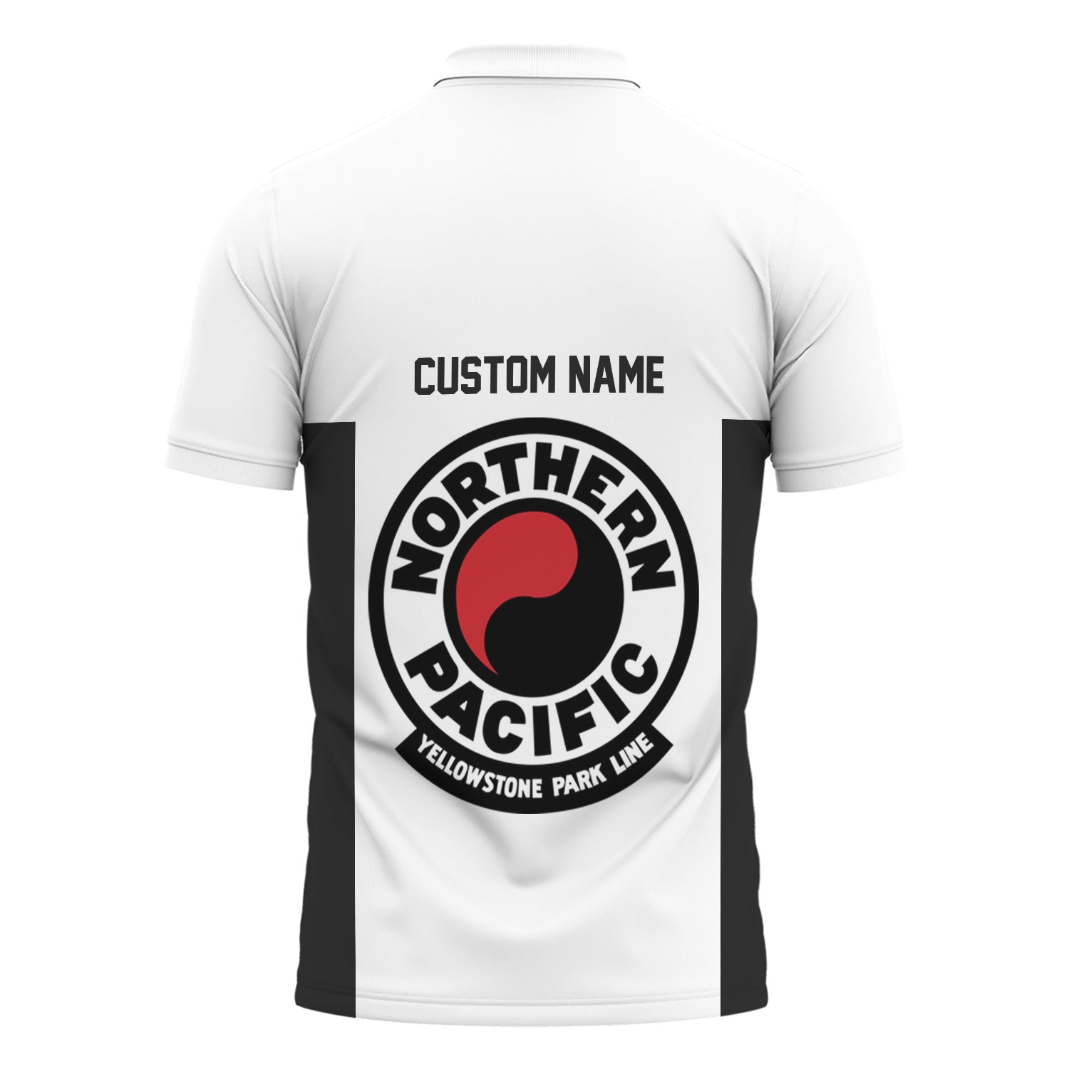 Railspirit Custom Name Northern Pacific Railway Polo Shirt Yes I Need All Those Train Printed Shirt