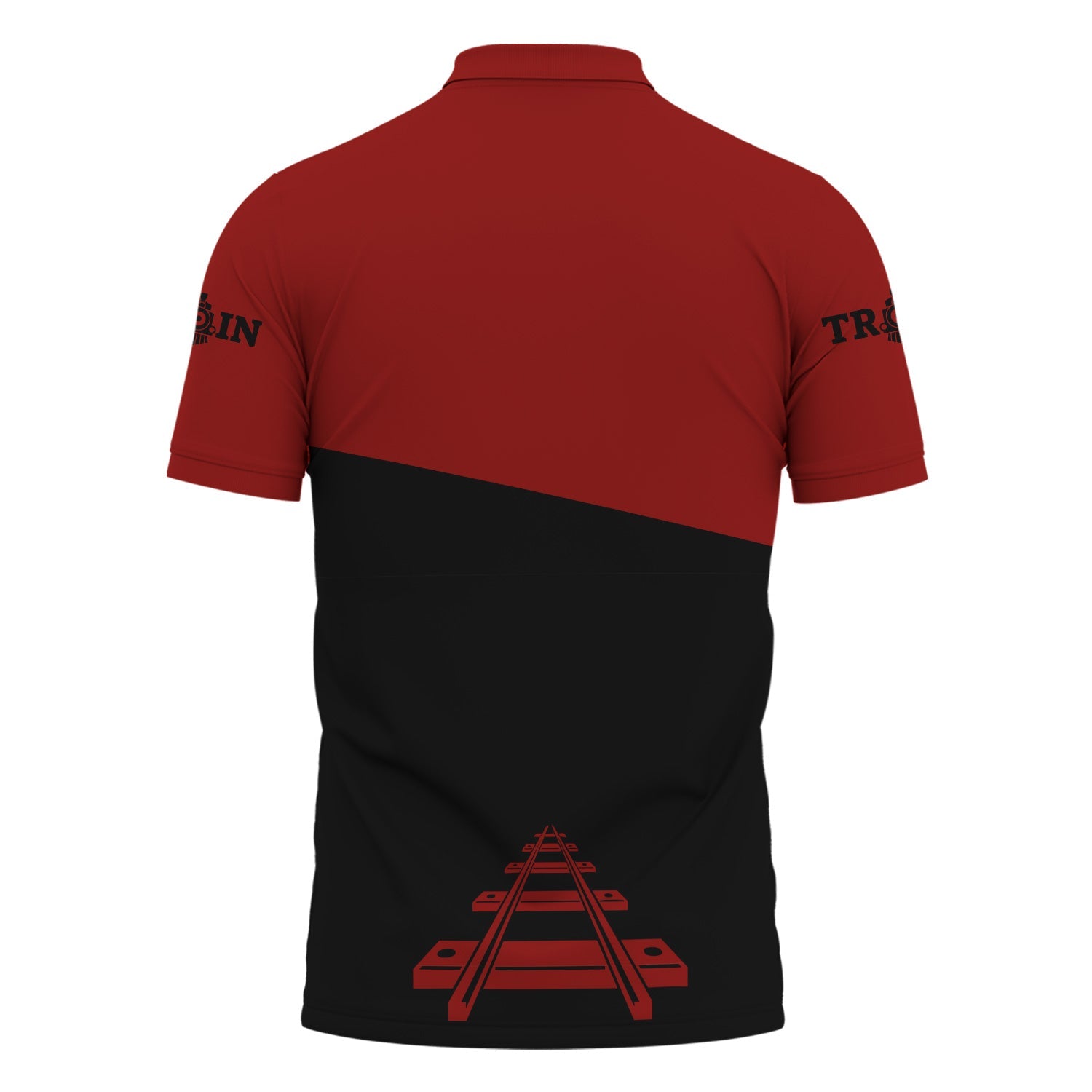 Railspirit Personalized Great Northern Railway Polo Shirt One Track Mind Unisex Train Shirt Gift Idea For Train Lover