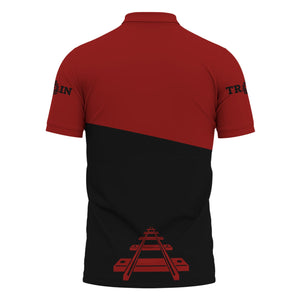 Railspirit Personalized Great Northern Railway Polo Shirt One Track Mind Unisex Train Shirt Gift Idea For Train Lover