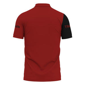 Railspirit Personalized Great Northern Railway Polo Shirt Crossing Railroad Sign American Locomotive Train Shirt All Over Print