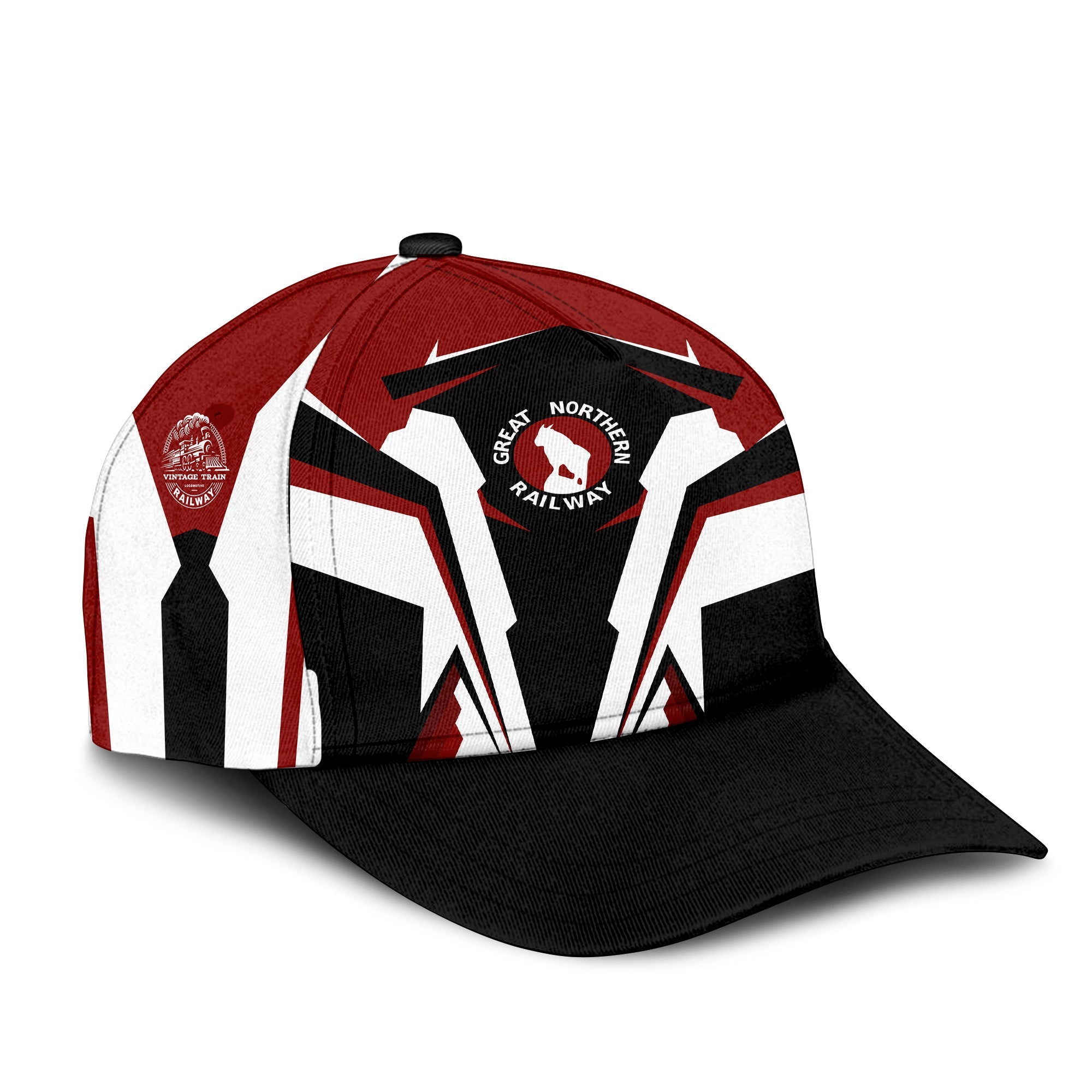 Railspirit Great Northern Railway Classic Cap Strong Line Style GNR Cap All Over Print