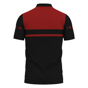 Railspirit Custom Name Great Northern Railway Polo Shirt American Train Ticket GNR Printed Shirt