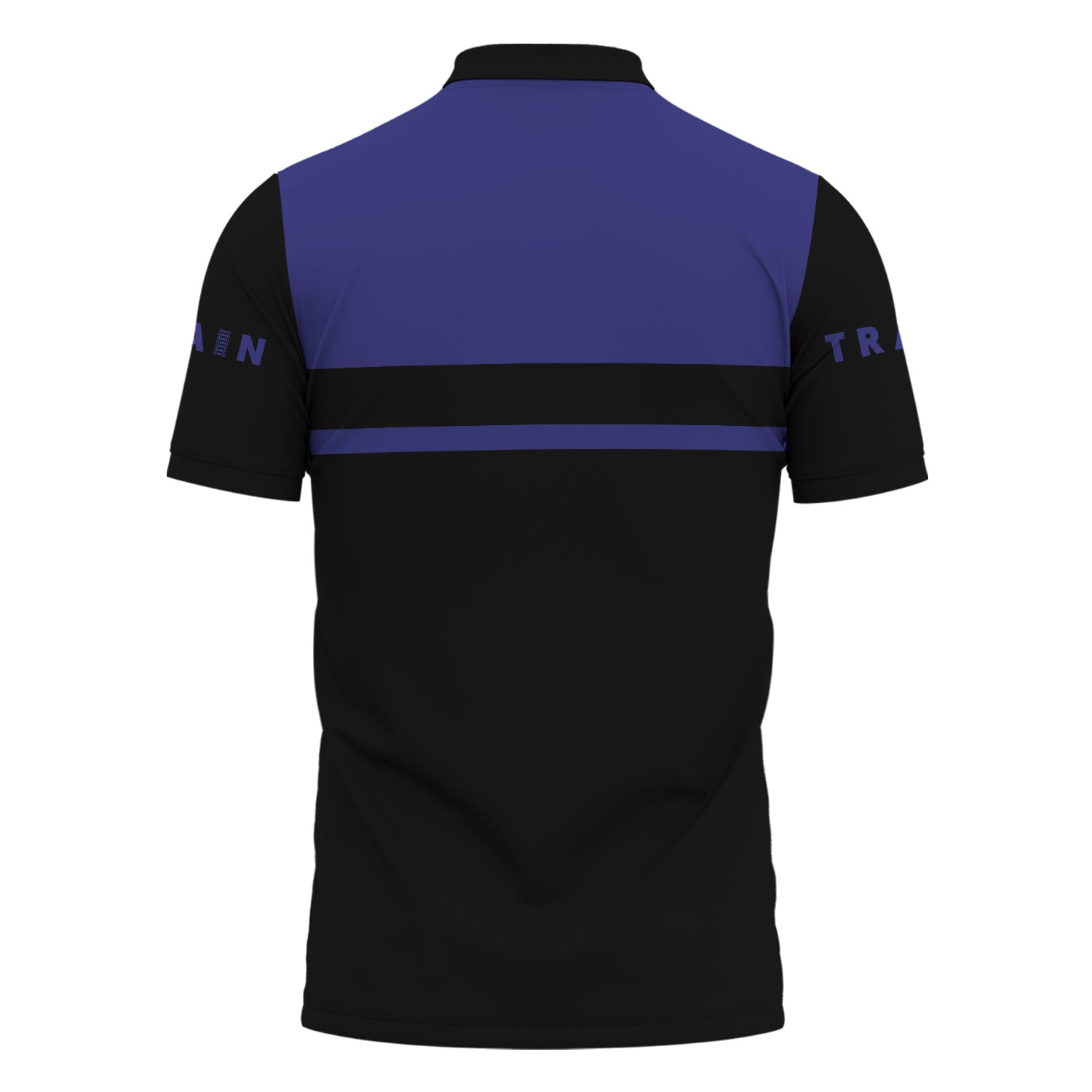 Railspirit Custom Name Chicago, Burlington and Quincy Railroad Polo Shirt American Train Ticket Printed Shirt