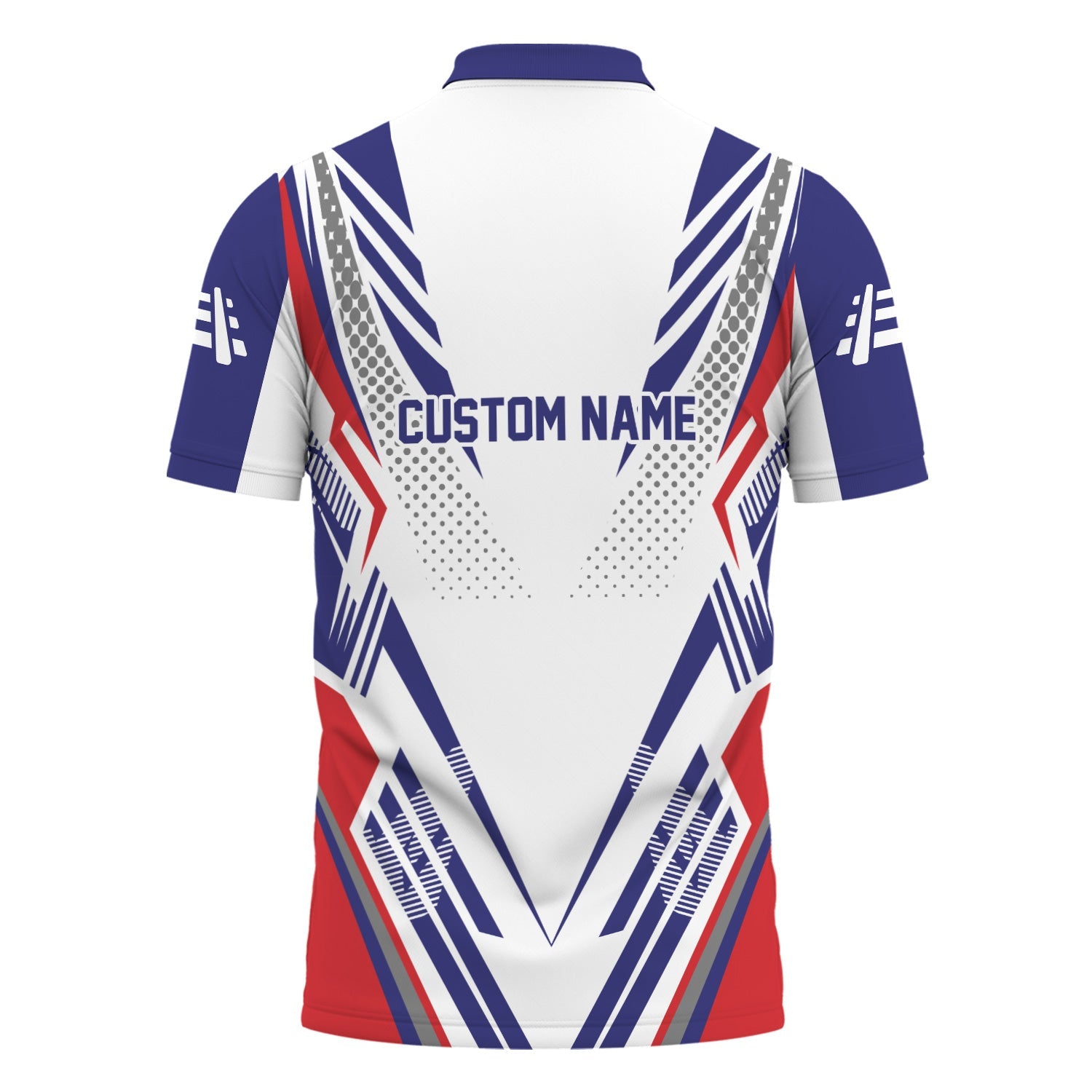 Railspirit Personalized Chicago, Burlington and Quincy Railroad Polo Shirt Railroad Tribute Design Train Shirt for Train Lovers