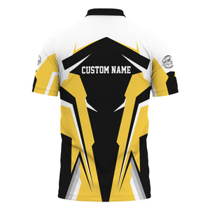 Railspirit Personalized Erie Railroad Polo Shirt Strong Line Style Train Unisex Shirt All Over Print