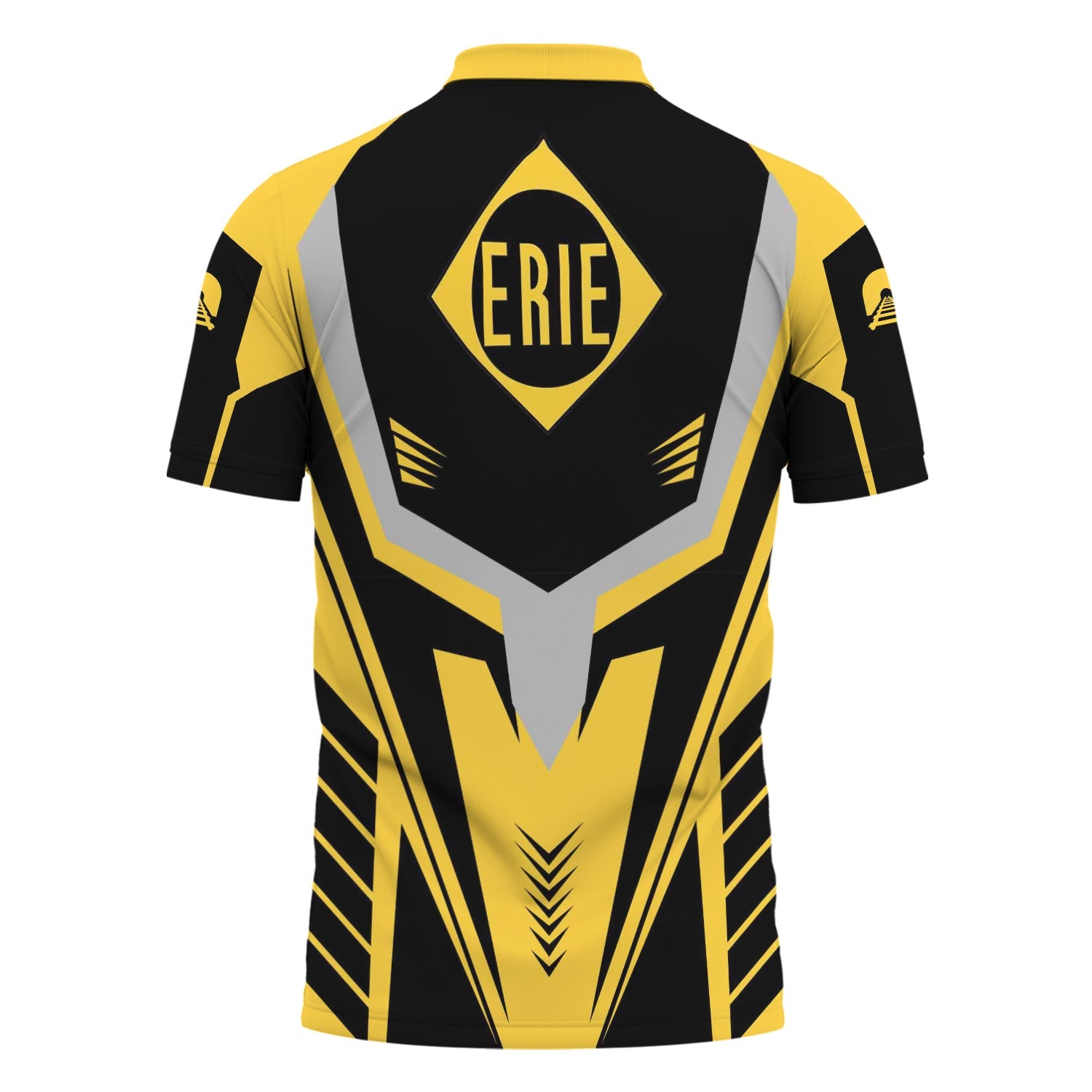 Railspirit Personalized Erie Railroad Polo Shirt Workwear-Inspired with Custom Position Train Shirt