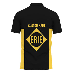 Railspirit Custom Name Erie Railroad Polo Shirt Yes I Need All Those Train Printed Shirt