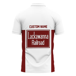 Railspirit Custom Name Delaware, Lackawanna and Western Railroad Polo Shirt Yes I Need All Those Train DL&W Printed Shirt
