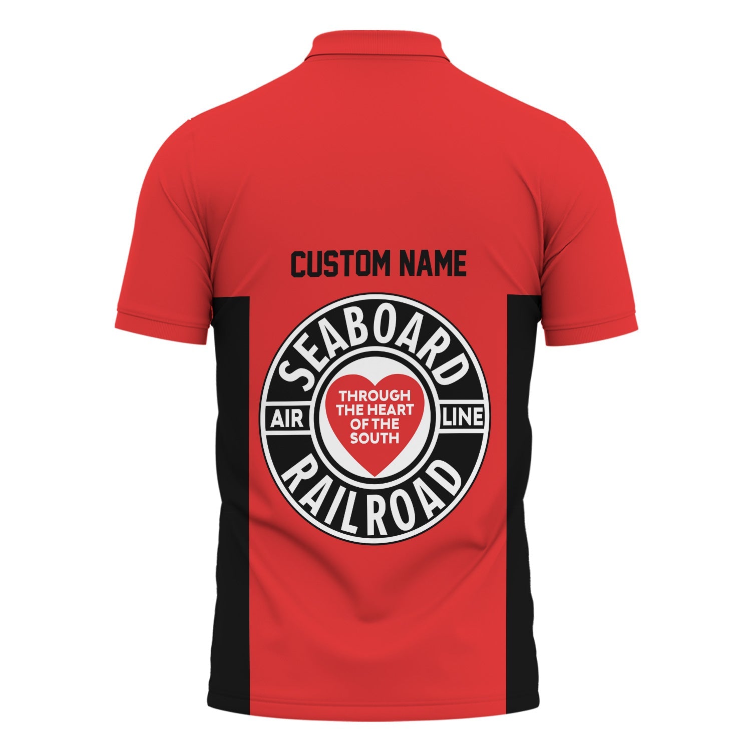 Railspirit Custom Name Seaboard Air Line Railroad Polo Shirt Yes I Need All Those Train Printed Shirt