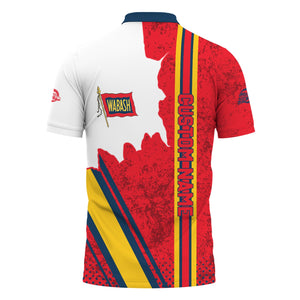 Railspirit Personalized Wabash Railroad Polo Shirt All Over Printed Unisex Shirt