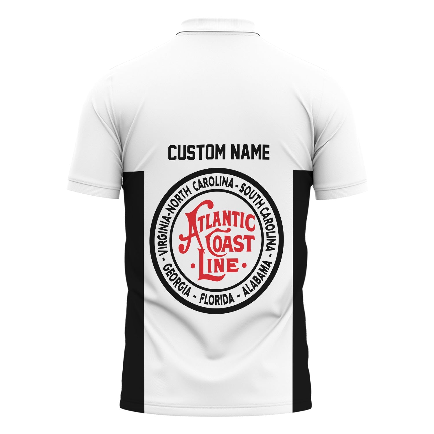 Railspirit Custom Name Atlantic Coast Line Railroad Polo Shirt Yes I Need All Those Train Printed Shirt