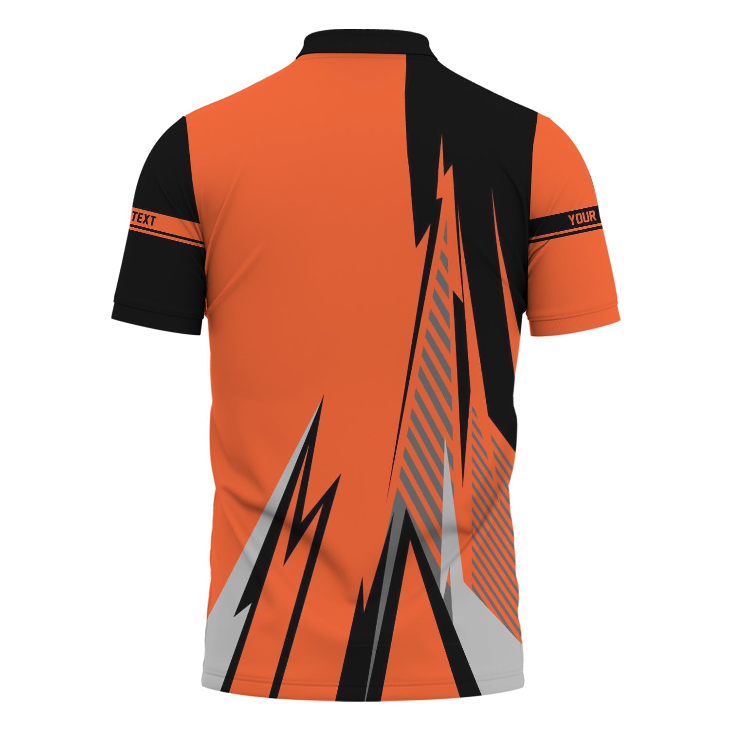 Railspirit Personalized Illinois Central Railroad Polo Shirt Lightning-Inspired Railway Style Shirt For Train Lovers