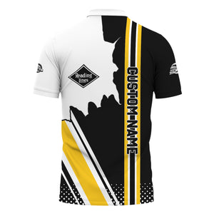 Railspirit Personalized Reading Railroad Polo Shirt All Over Printed Unisex Shirt