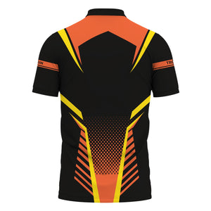 Railspirit Personalized Illinois Central Railroad Polo Shirt Unisex Train Shirt All Over Print