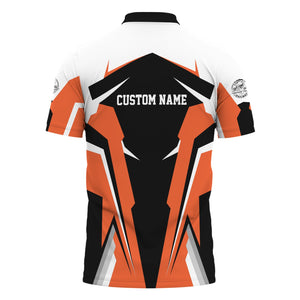 Railspirit Personalized Illinois Central Railroad Polo Shirt Strong Line Style Train Unisex Shirt All Over Print