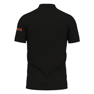 Railspirit Personalized Illinois Central Railroad Polo Shirt Crossing Railroad Sign American Locomotive Train Shirt All Over Print