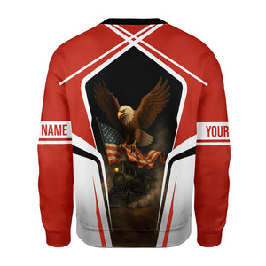 Railspirit Personalized Chicago and North Western Railway Sweatshirt American Eagle Vintage Train Shirt