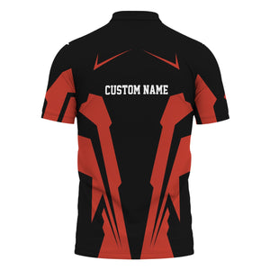 Railspirit Personalized Chicago and North Western Railway Polo Shirt Strong Line Style Train Unisex Shirt All Over Print