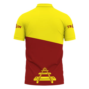 Railspirit Personalized Denver and Rio Grande Western Railroad Polo Shirt One Track Mind Milwaukee Road Unisex Train Shirt Gift Idea For Train Lover