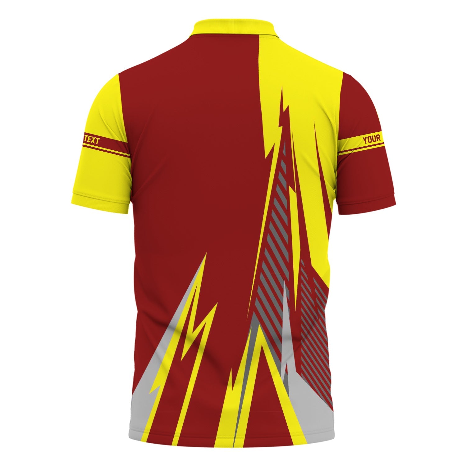 Railspirit Personalized Denver and Rio Grande Western Railroad Polo Shirt Lightning-Inspired Railway Style Shirt For Train Lovers