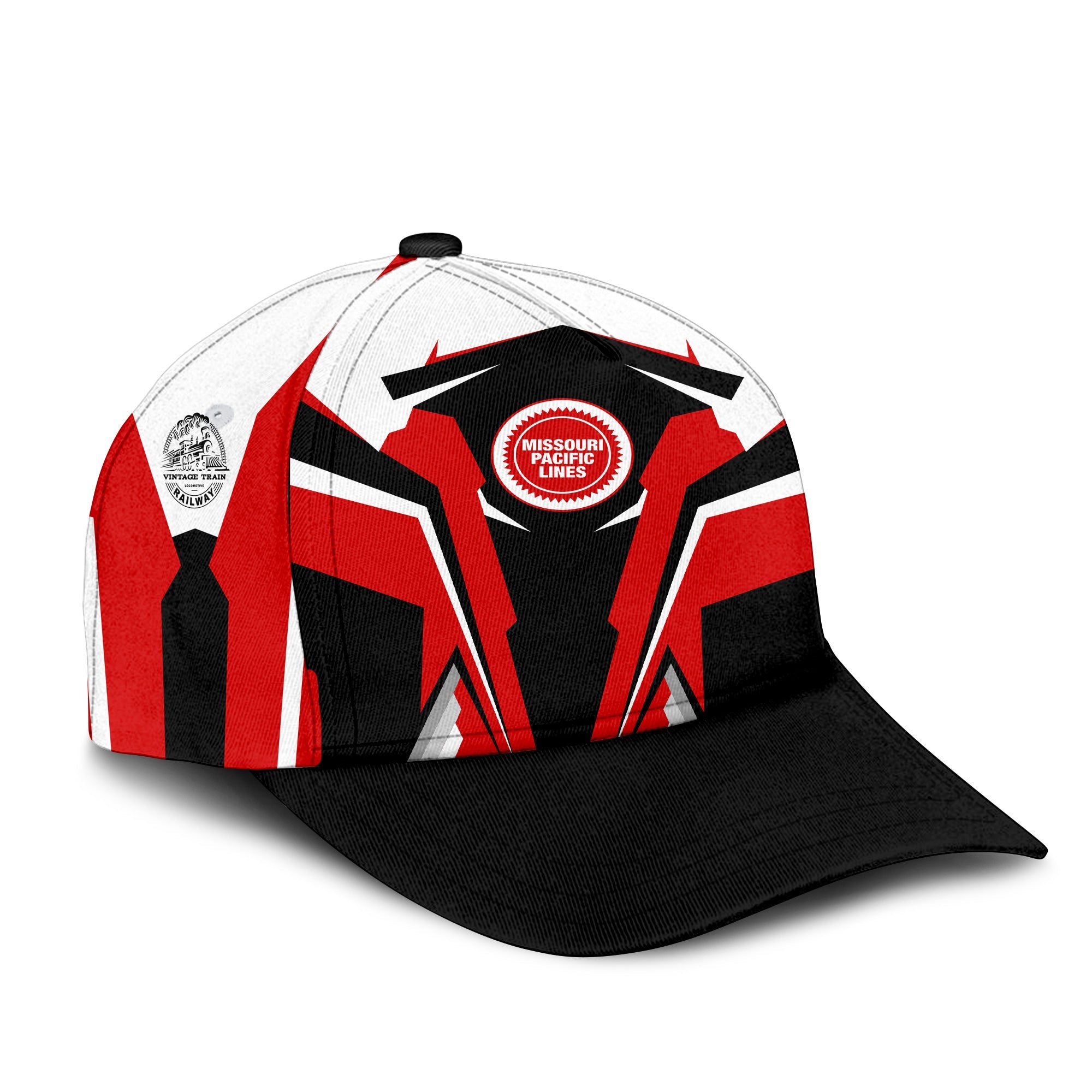 Railspirit Missouri Pacific Railroad Classic Cap Strong Line Style Cap All Over Print