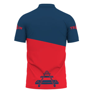 Railspirit Personalized Wabash Railroad Polo Shirt One Track Mind Unisex Train Shirt Gift Idea For Train Lover