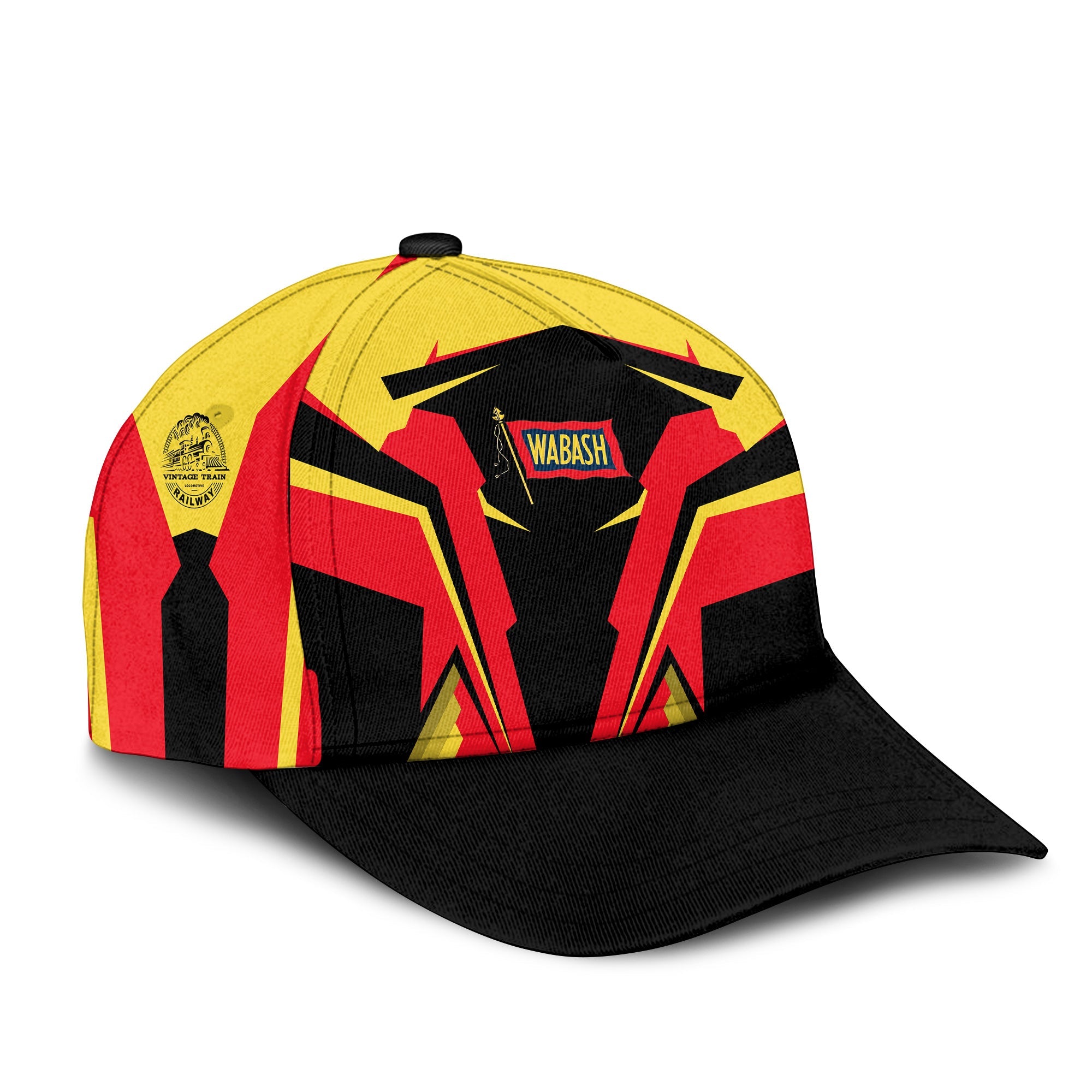 Railspirit Wabash Railroad Classic Cap Strong Line Style Cap All Over Print