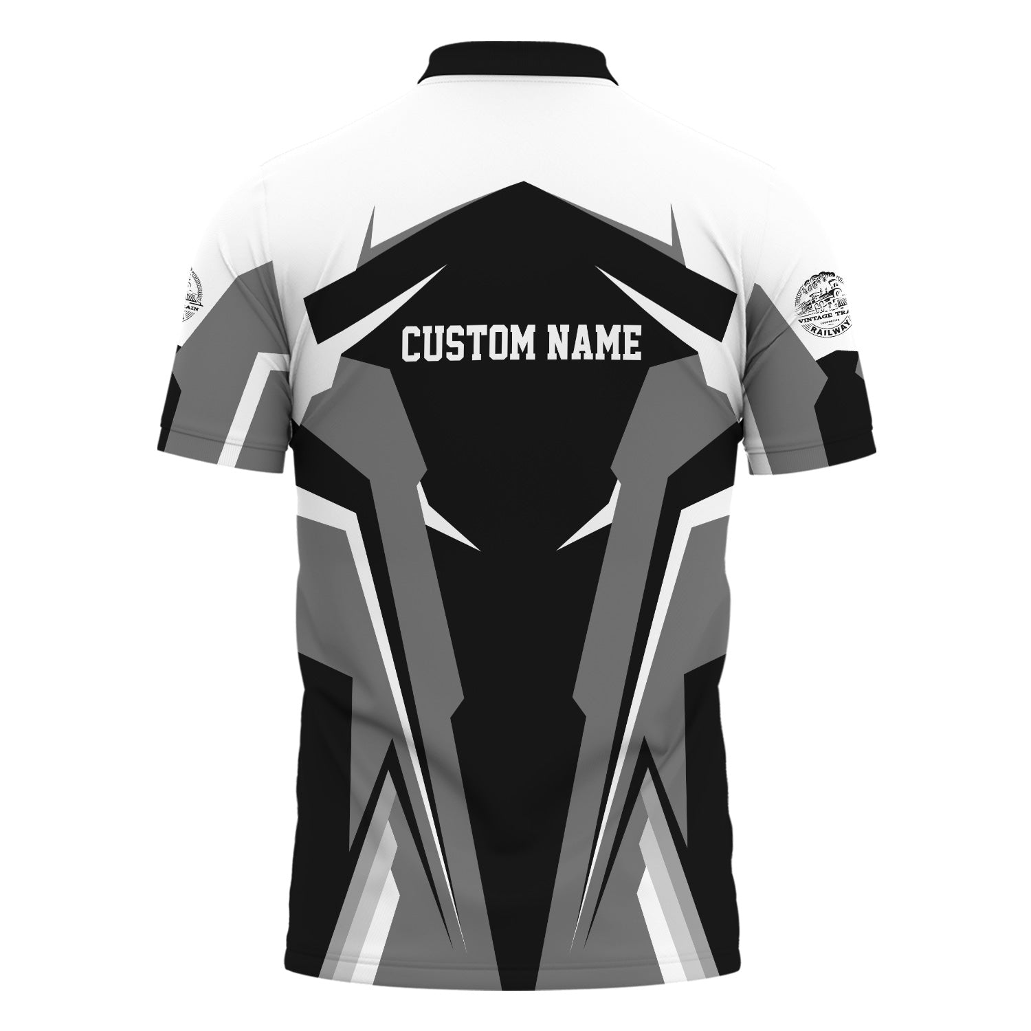 Railspirit Personalized Reading Railroad Polo Shirt Strong Line Style Train Unisex Shirt All Over Print