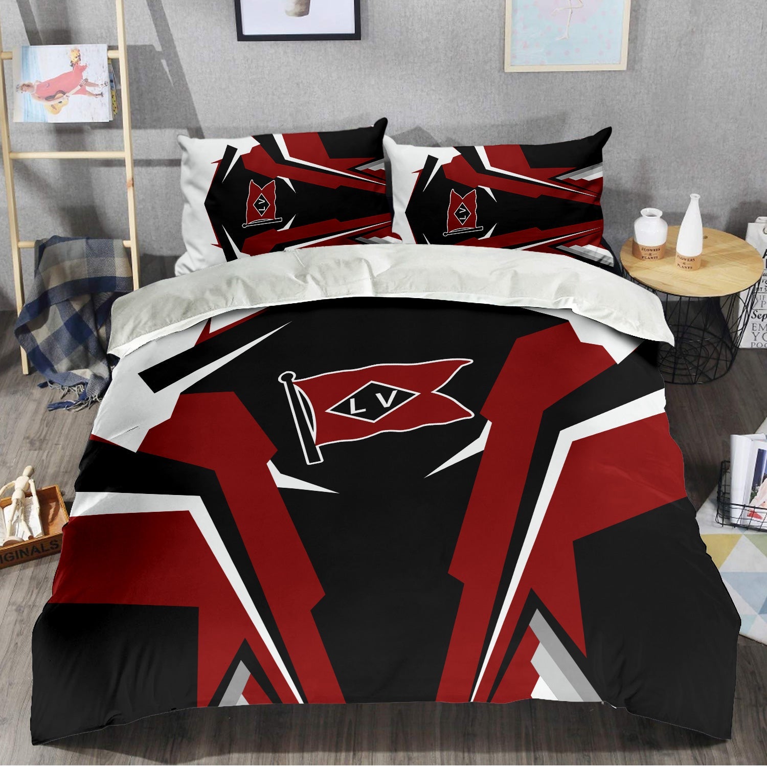 Railspirit Lehigh Valley Railroad Bedding Set Strong Line Style Bedding Set All Over Print