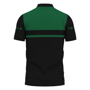 Railspirit Custom Name Maine Central Railroad Polo Shirt American Train Ticket Printed Shirt